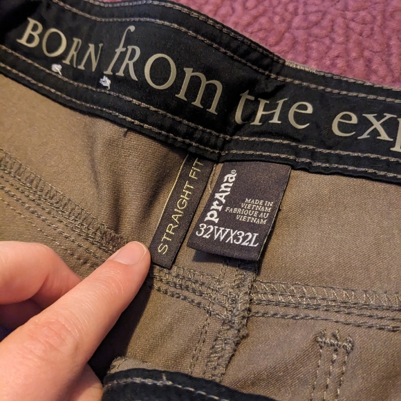 Prana medium brown stretch zion pants - Picture 3 of 6